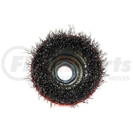 Forney Industries Inc. 72755 Cup Brush, Crimped Wire 2-3/4" x .014" Wire with 5/8"-11 Arbor