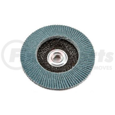 Forney Industries Inc. 71921 Flap Disc, High Density "Jumbo" Blue Zirconia, 60 Grit Type 29, Depressed Center, 4-1/2" with 5/8-11 Arbor ZA60