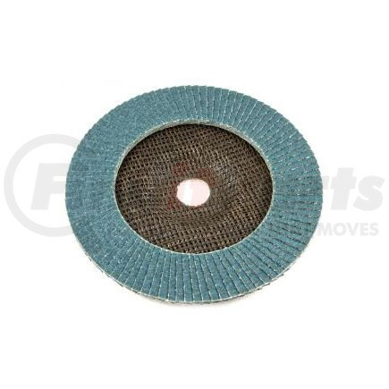 Forney Industries Inc. 71936 Flap Disc, Blue Zirconia, 60 Grit Type 27, Depressed Center, 7" with 7/8" Arbor ZA60