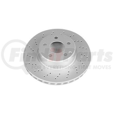 PowerStop Brakes EBR860EVC Evolution® Disc Brake Rotor - Coated