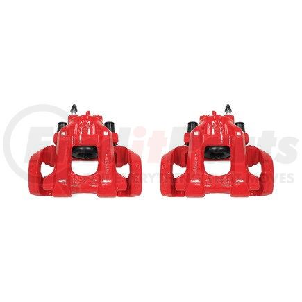 PowerStop Brakes S5300 Red Powder Coated Calipers