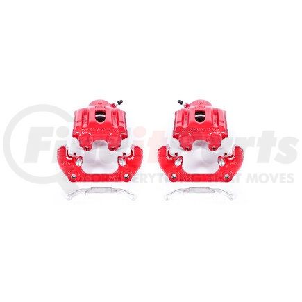 PowerStop Brakes S1176 Red Powder Coated Calipers