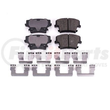 PowerStop Brakes 17-1057 Z17 EVOLUTION CERAMIC BRAKE PADS W/ HARDWARE