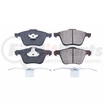 PowerStop Brakes 17-979 Z17 EVOLUTION CERAMIC BRAKE PADS W/ HARDWARE