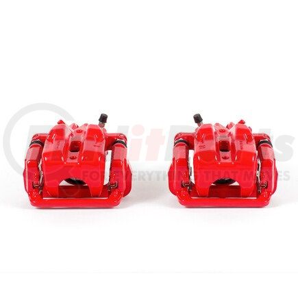 PowerStop Brakes S3322 Red Powder Coated Calipers