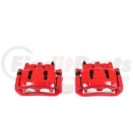 PowerStop Brakes S4606 Red Powder Coated Calipers