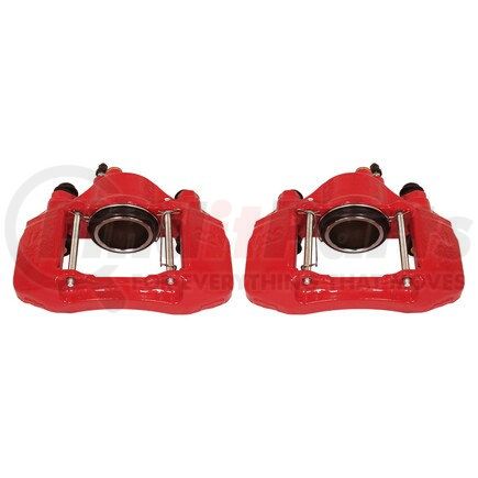 PowerStop Brakes S1336A Red Powder Coated Calipers