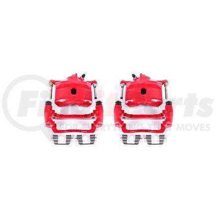PowerStop Brakes S1832 Red Powder Coated Calipers