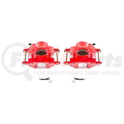 PowerStop Brakes S4020 Red Powder Coated Calipers