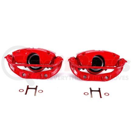 PowerStop Brakes S4626 Red Powder Coated Calipers