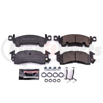 PowerStop Brakes Z23-052 Z23 EVOLUTION SPORT CARBON-FIBER BRAKE PADS W/ HARDWARE