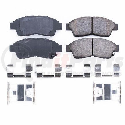 PowerStop Brakes 17-652 Z17 EVOLUTION CERAMIC BRAKE PADS W/ HARDWARE