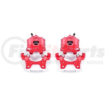 PowerStop Brakes S1890 Red Powder Coated Calipers