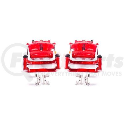 PowerStop Brakes S5004 Red Powder Coated Calipers