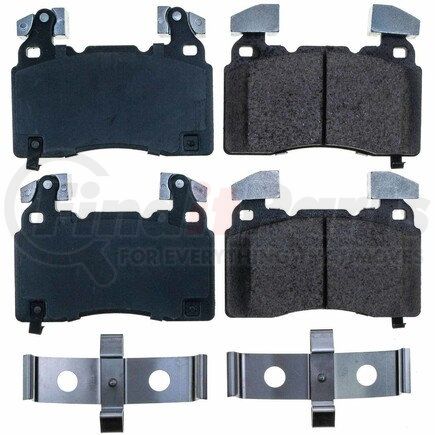 PowerStop Brakes 17-1474A Z17 EVOLUTION CERAMIC BRAKE PADS W/ HARDWARE