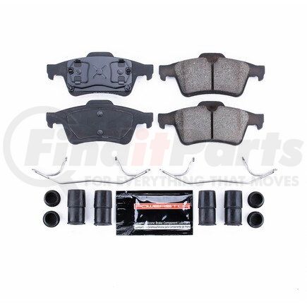 PowerStop Brakes Z23973 Z23 EVOLUTION SPORT CARBON-FIBER BRAKE PADS W/ HARDWARE