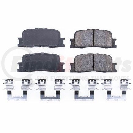 PowerStop Brakes 17-885 Z17 EVOLUTION CERAMIC BRAKE PADS W/ HARDWARE