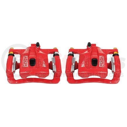 PowerStop Brakes S5020 Red Powder Coated Calipers