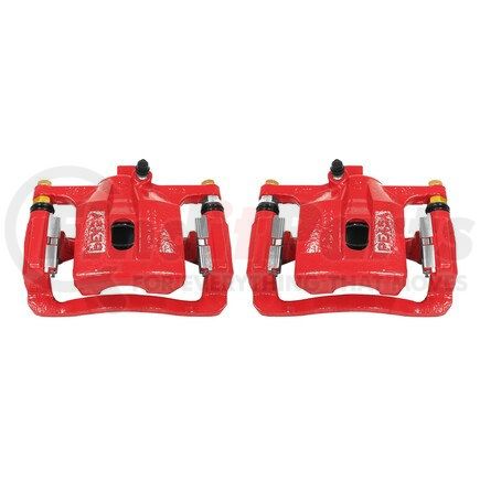 PowerStop Brakes S5020 Red Powder Coated Calipers