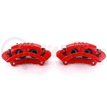 PowerStop Brakes S4894 Red Powder Coated Calipers