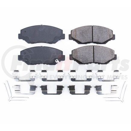 PowerStop Brakes 17-914 Z17 EVOLUTION CERAMIC BRAKE PADS W/ HARDWARE