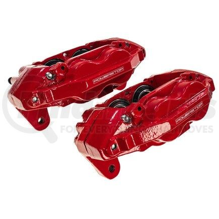 PowerStop Brakes S3274 Red Powder Coated Calipers
