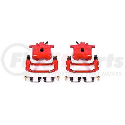 PowerStop Brakes S2808 Red Powder Coated Calipers