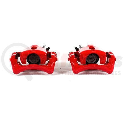 PowerStop Brakes S4812 Red Powder Coated Calipers