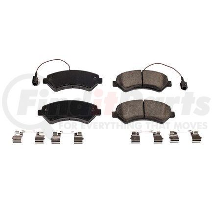 PowerStop Brakes 17-1540 Z17 EVOLUTION CERAMIC BRAKE PADS W/ HARDWARE