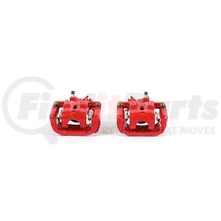 PowerStop Brakes S2992 Red Powder Coated Calipers