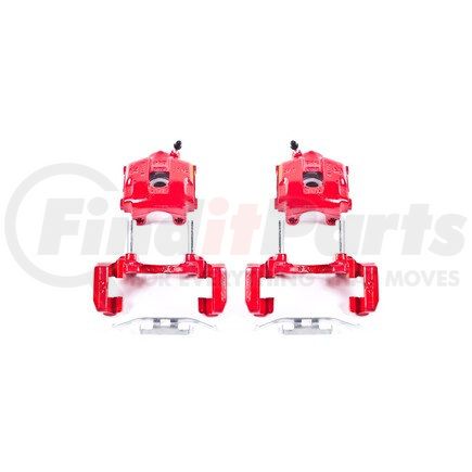 PowerStop Brakes S2640A Red Powder Coated Calipers