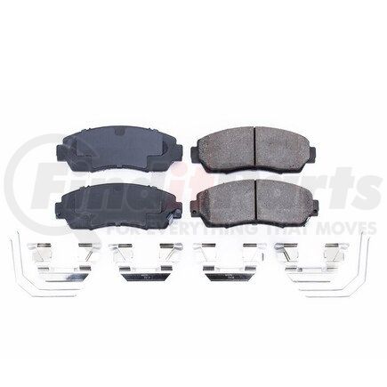 PowerStop Brakes 17-1521 Z17 EVOLUTION CERAMIC BRAKE PADS W/ HARDWARE