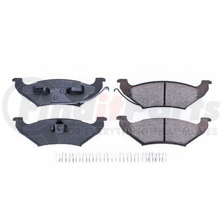 PowerStop Brakes 17-544 Z17 EVOLUTION CERAMIC BRAKE PADS W/ HARDWARE