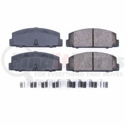 PowerStop Brakes 17-332 Z17 EVOLUTION CERAMIC BRAKE PADS W/ HARDWARE