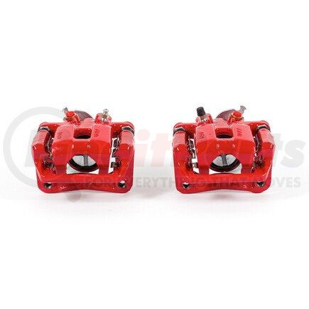 PowerStop Brakes S3358 Red Powder Coated Calipers