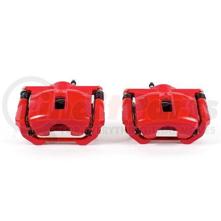 PowerStop Brakes S6030 Red Powder Coated Calipers