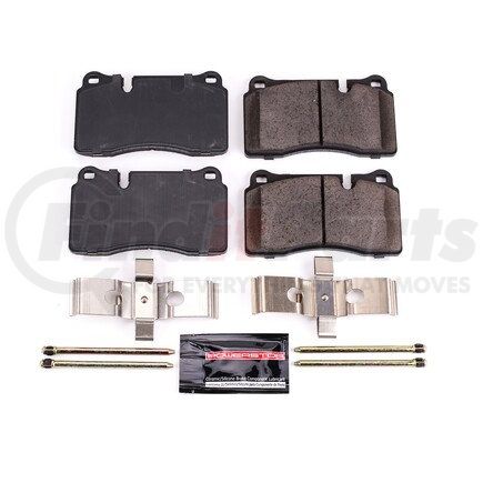 PowerStop Brakes Z231165 Z23 EVOLUTION SPORT CARBON-FIBER BRAKE PADS W/ HARDWARE