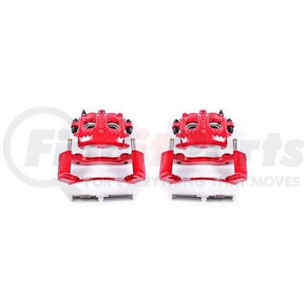 PowerStop Brakes S4652 Red Powder Coated Calipers