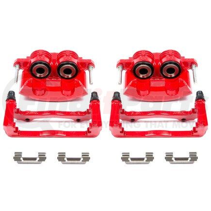 PowerStop Brakes S4692 Red Powder Coated Calipers