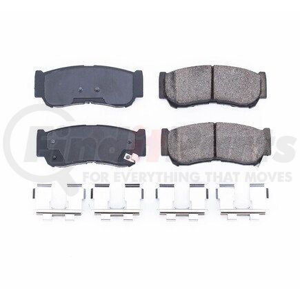 PowerStop Brakes 17-1297 Z17 EVOLUTION CERAMIC BRAKE PADS W/ HARDWARE