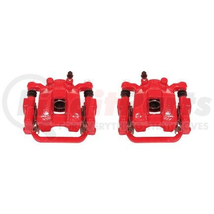 PowerStop Brakes S2786 Red Powder Coated Calipers