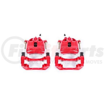 PowerStop Brakes S1138 Red Powder Coated Calipers