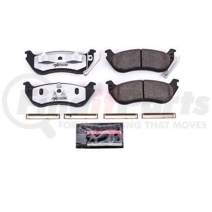 PowerStop Brakes Z361109 Z36 TRUCK & TOW CARBON-FIBER CERAMIC BRAKE PADS W/ HARDWARE