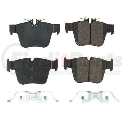 PowerStop Brakes 17-1872 Z17 EVOLUTION CERAMIC BRAKE PADS W/ HARDWARE
