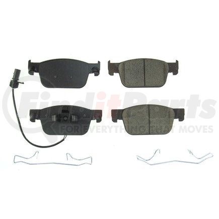 PowerStop Brakes 171953 Z17 EVOLUTION CERAMIC BRAKE PADS W/ HARDWARE