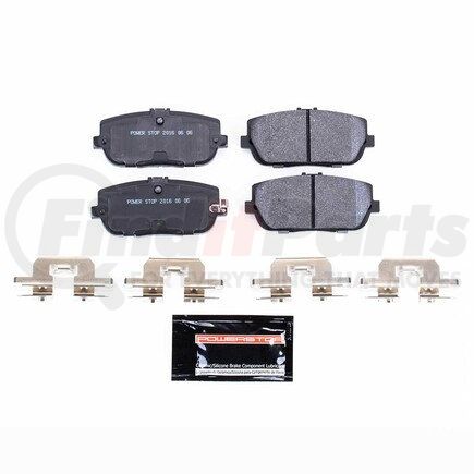 PowerStop Brakes PSA1180 TRACK DAY SPEC BRAKE PADS - STAGE 2 BRAKE PAD FOR SPEC RACING SERIES / ADVANCED TRACK DAY ENTHUSIASTS - FOR USE W/ RACE TIRES