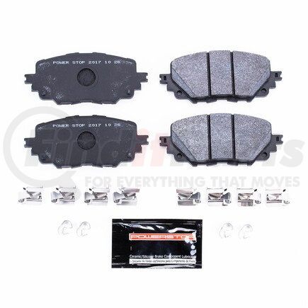 PowerStop Brakes PSA1903 TRACK DAY SPEC BRAKE PADS - STAGE 2 BRAKE PAD FOR SPEC RACING SERIES / ADVANCED TRACK DAY ENTHUSIASTS - FOR USE W/ RACE TIRES