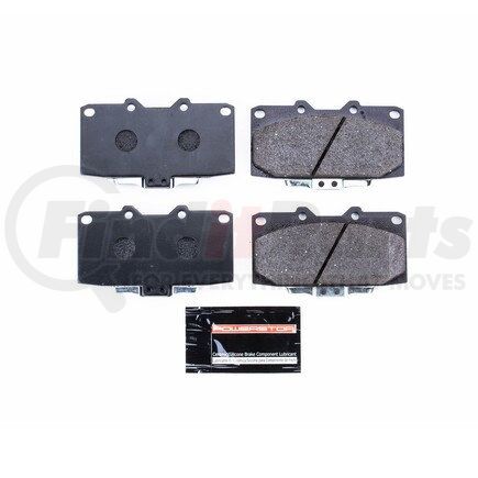 PowerStop Brakes PSA647 TRACK DAY SPEC BRAKE PADS - STAGE 2 BRAKE PAD FOR SPEC RACING SERIES / ADVANCED TRACK DAY ENTHUSIASTS - FOR USE W/ RACE TIRES