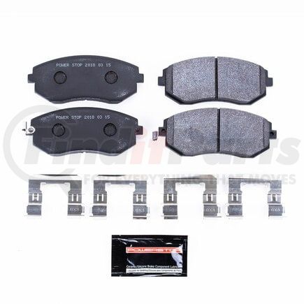 PowerStop Brakes PSA929 TRACK DAY SPEC BRAKE PADS - STAGE 2 BRAKE PAD FOR SPEC RACING SERIES / ADVANCED TRACK DAY ENTHUSIASTS - FOR USE W/ RACE TIRES