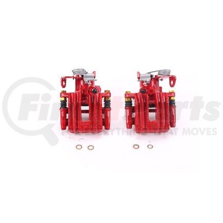 PowerStop Brakes S2636 Red Powder Coated Calipers